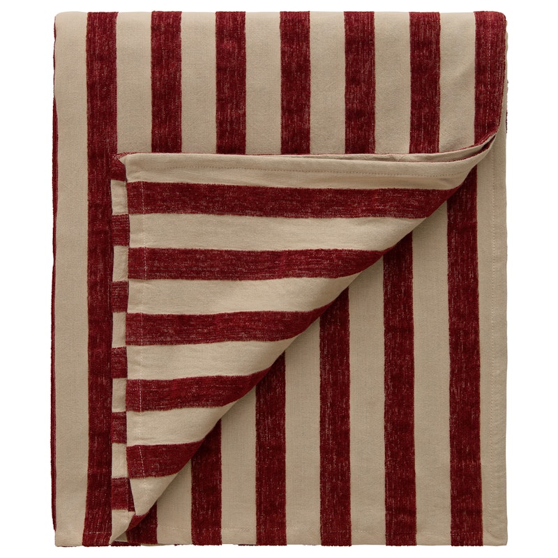 Florence Tablecloth 140x240 cm, Nature / Red