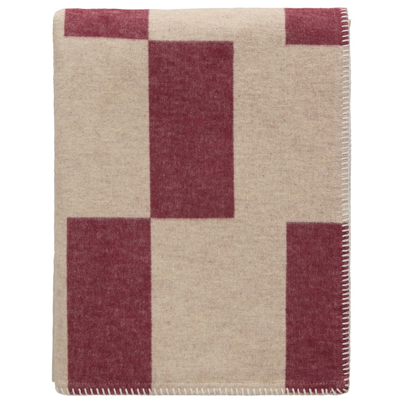 Noomi Throw 130x170 cm, Burgundy