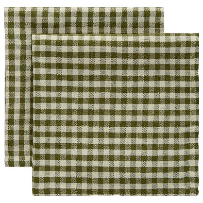 Oliva Napkin 45x45 cm 2-pack, Olive