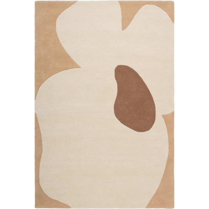 Poppy Wool Rug 300x400 cm, Beige