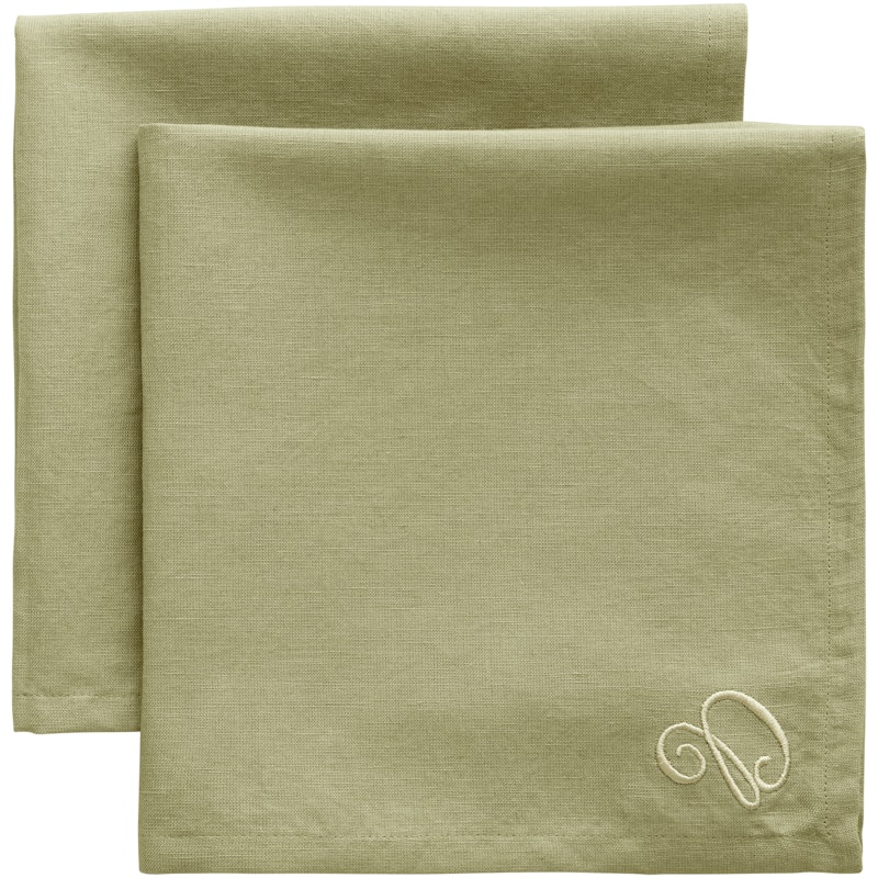 Sienna Napkin 45x45 cm 2-pack, Green