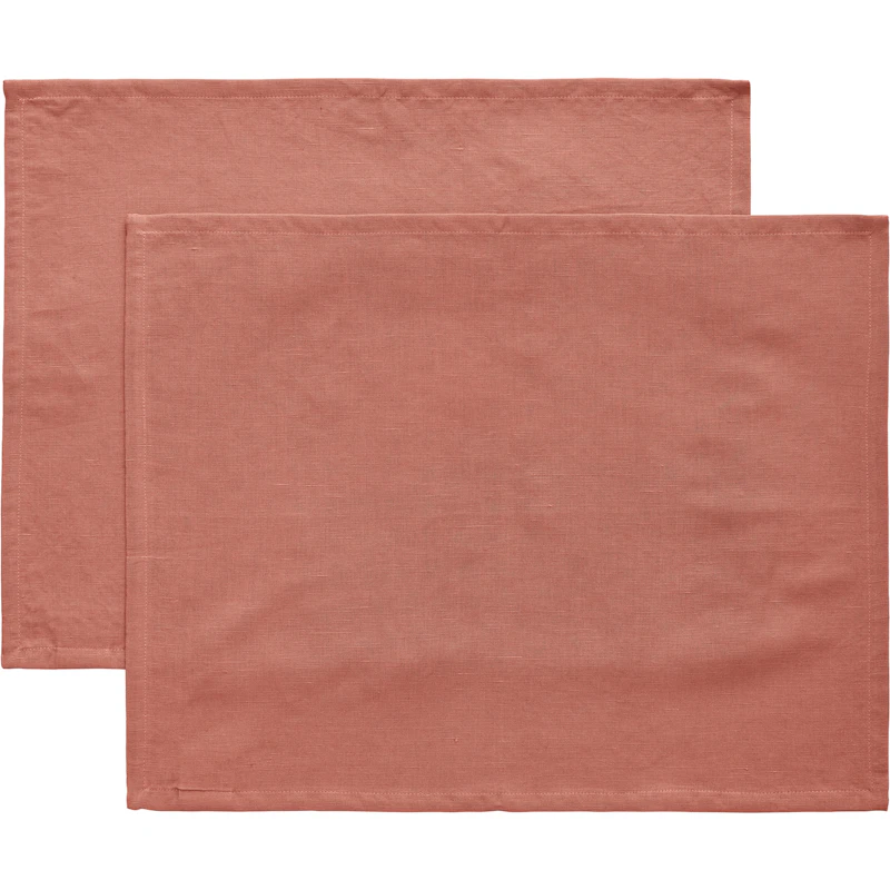 Sienna Placemat 35x45 cm 2-pack, Pink