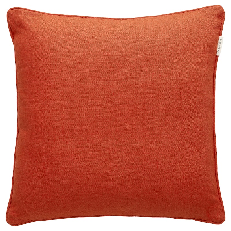 Soft Cushion 50x50 cm, Rust Red