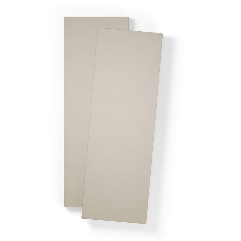 Shelf For Store Cabinet With 2 Doors 2-pack, Pebble Grey