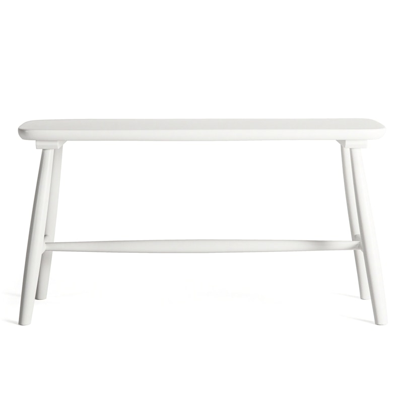 Wood H21 Bench, White