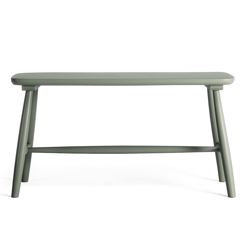 Wood H21 Bench, Grey-green