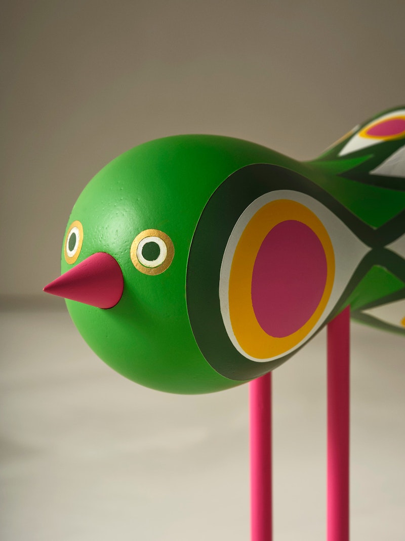 Birds 1967 Wooden Figurine, No. 2 | RoyalDesign