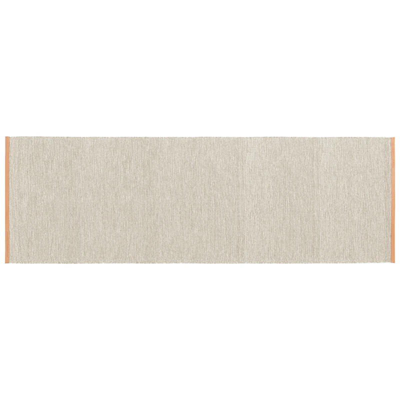 Björk Wool Rug 80x250 cm, Beige