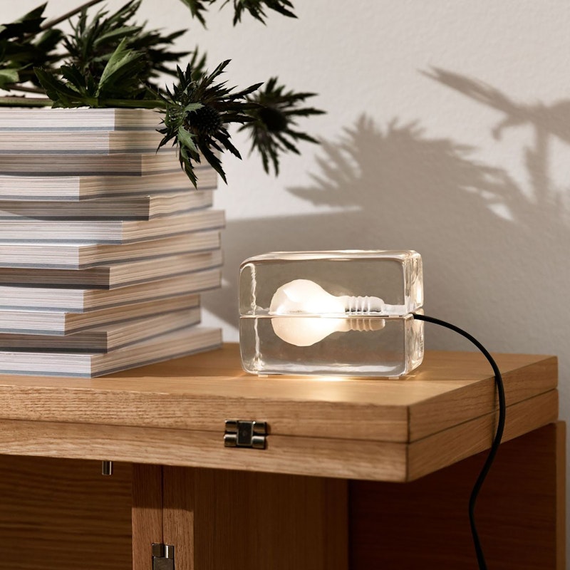 Block Lamp Mini, Clear from Design House Stockholm | RoyalDesign