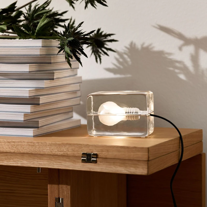 Block Lamp Mini, Clear from Design House Stockholm | RoyalDesign 