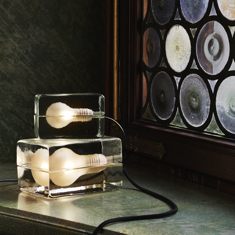 Block Lamp Mini, Clear - Design House Stockholm @ RoyalDesign