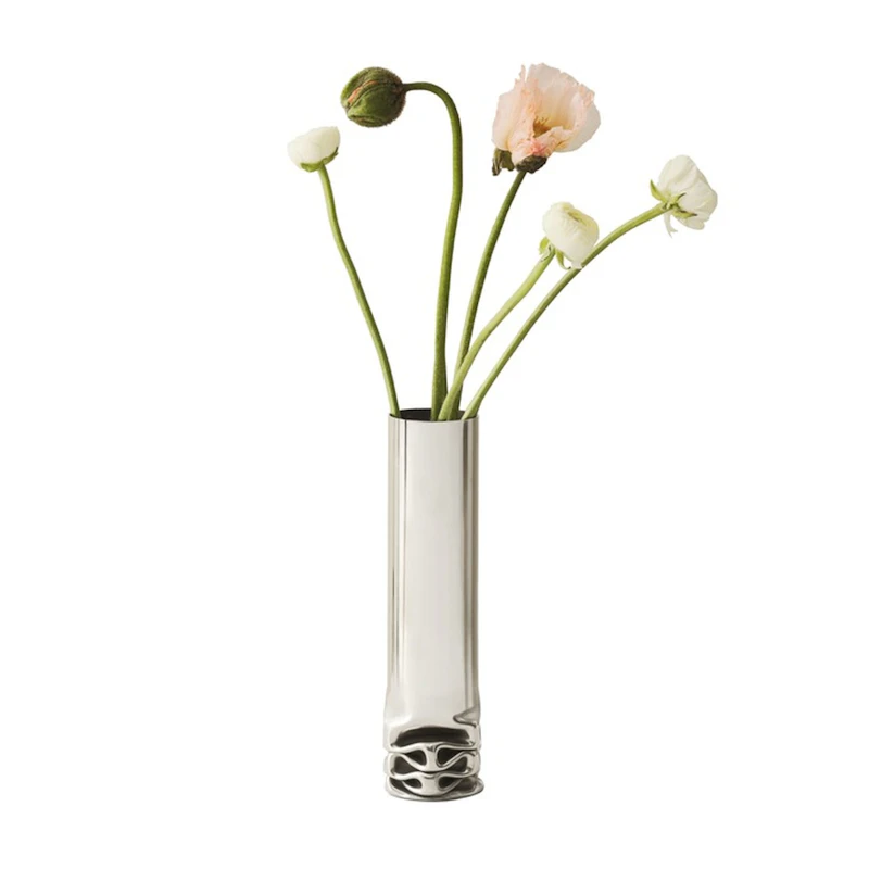 Hydraulic Vase Stainless Steel, 33 cm