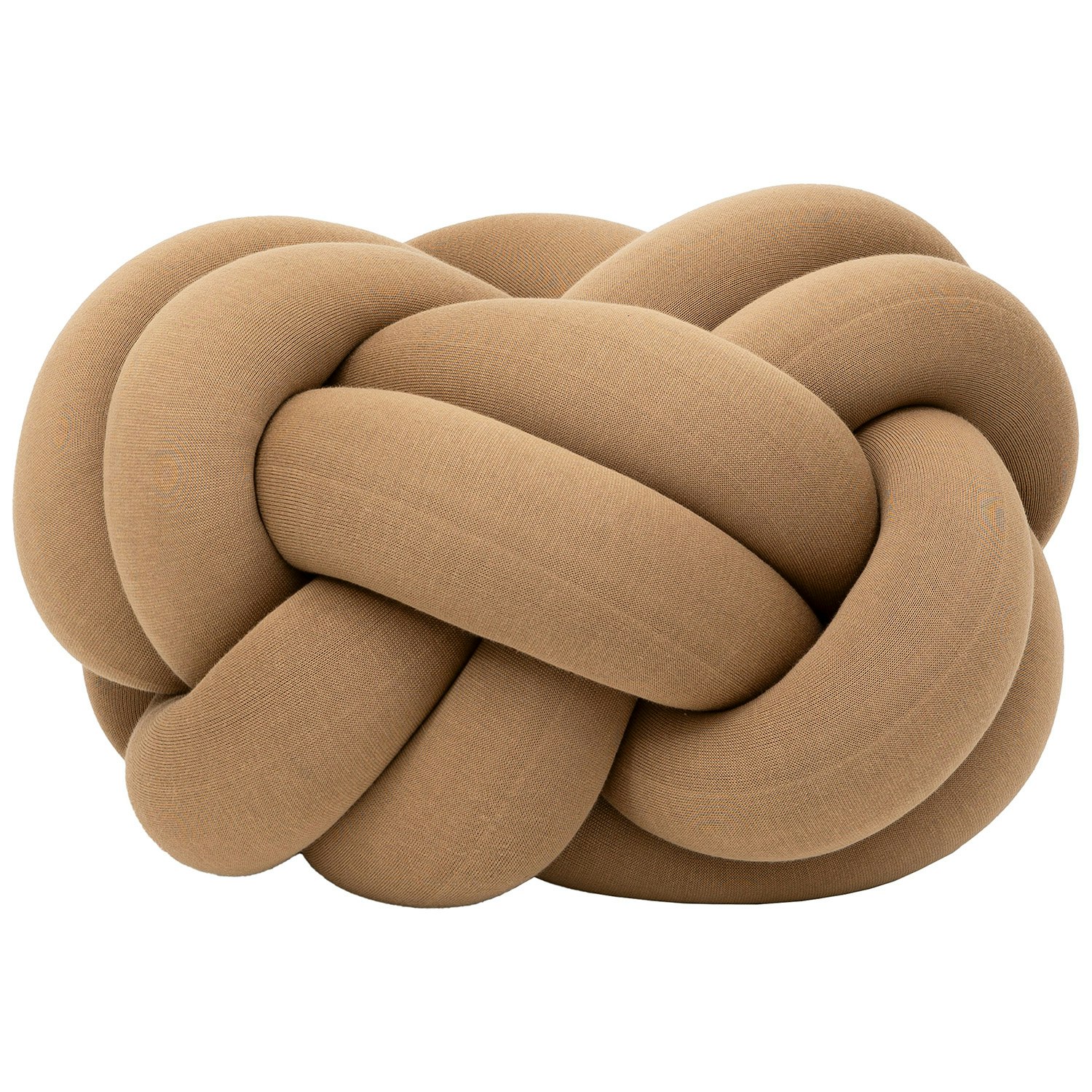 Knot Cushion XL, Camel from Design House Stockholm | RoyalDesign