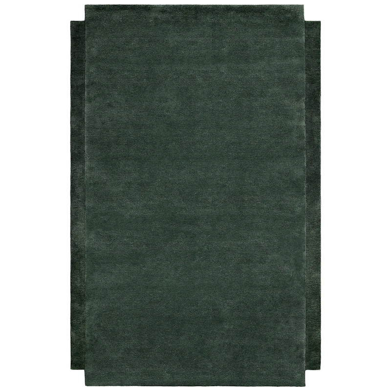 Level Wool Rug 200x300 cm, Green