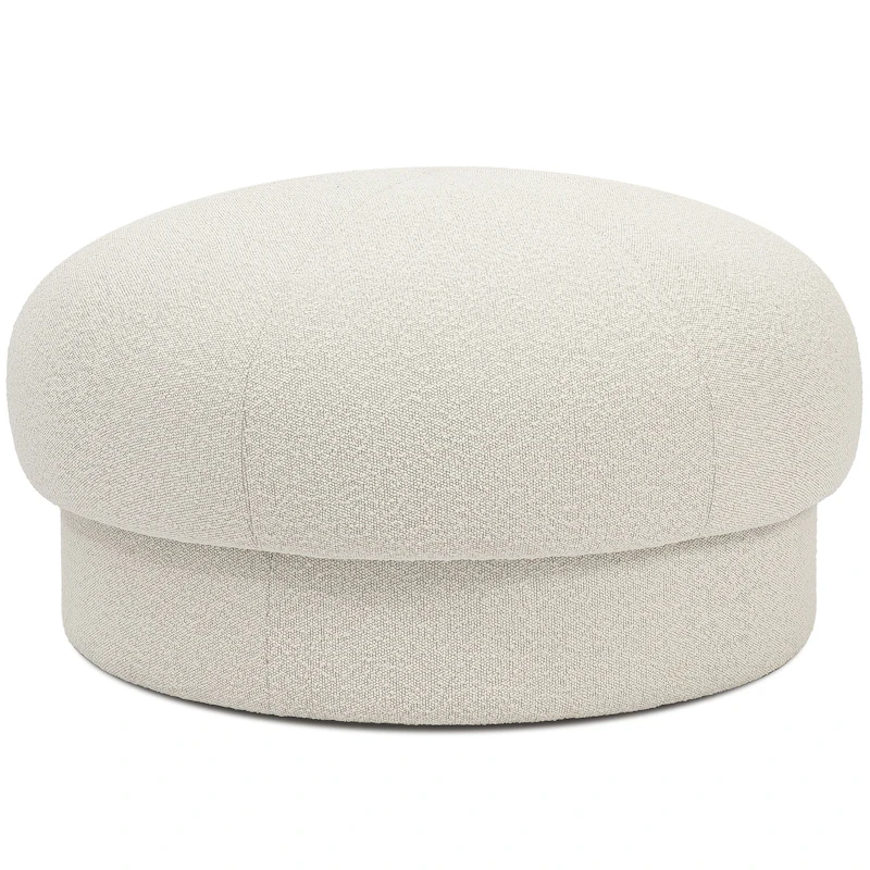 Uno Pouf Ø94 cm, Cream