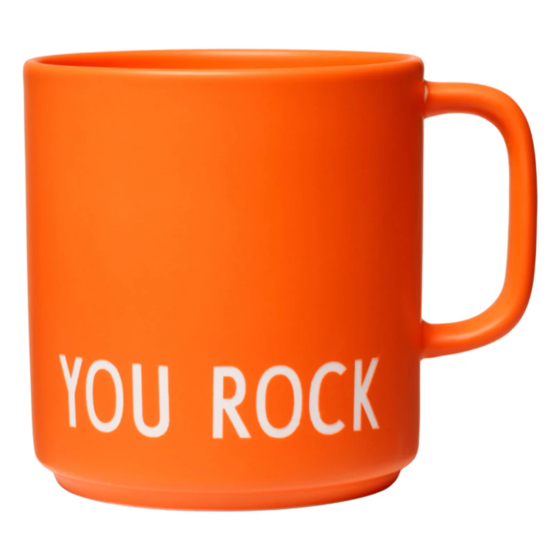 Favourite Cup With Handle 25 cl, You Rock | RoyalDesign