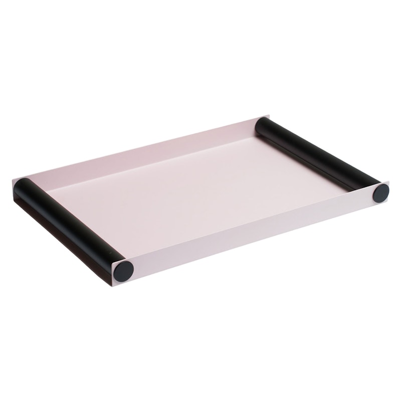 Ray Tray 25,5x40 cm, Pink / Black