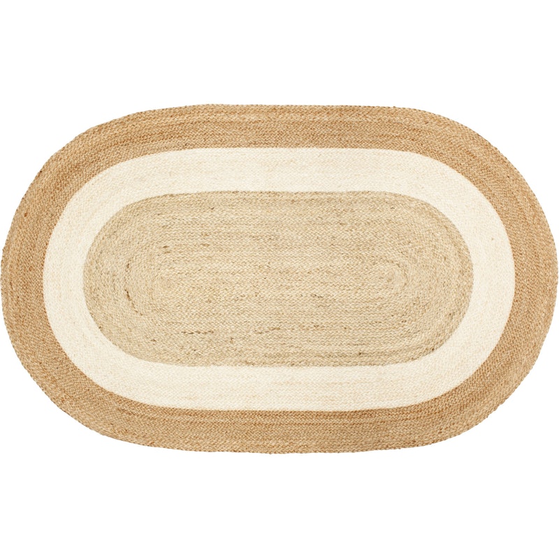 Elin Rug Oval, Natural