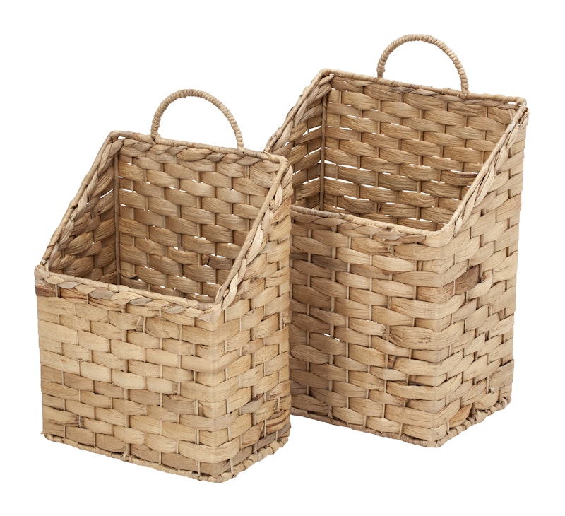 Lily Wall Baskets, Natural