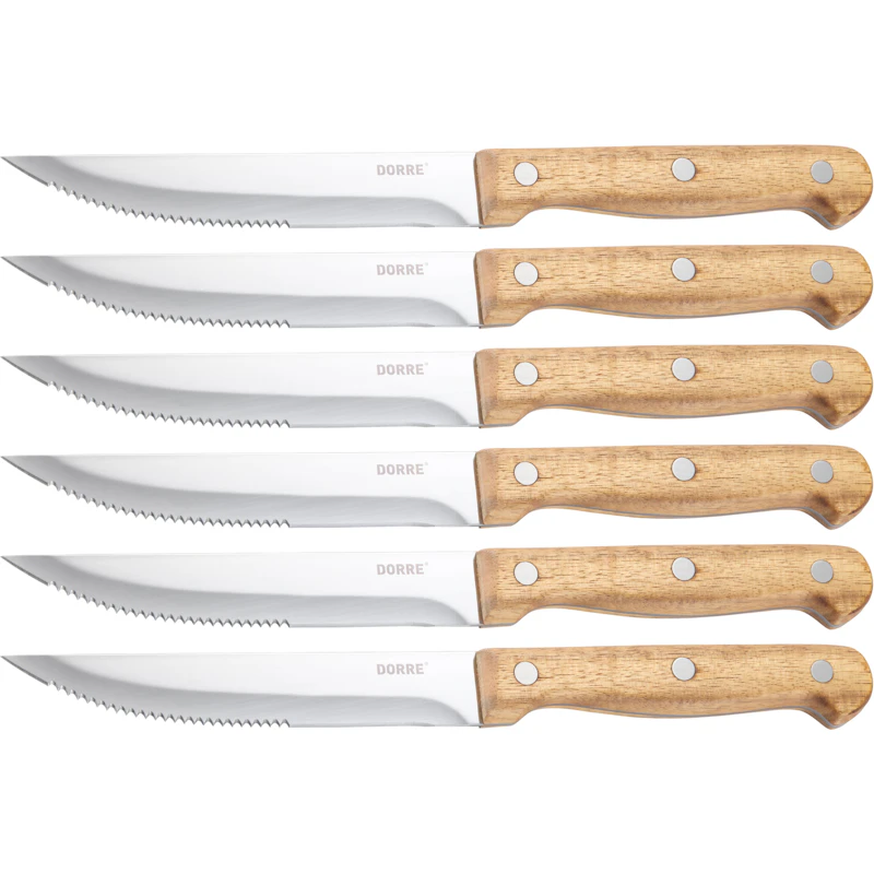 BBQ Steak knives 6-pack