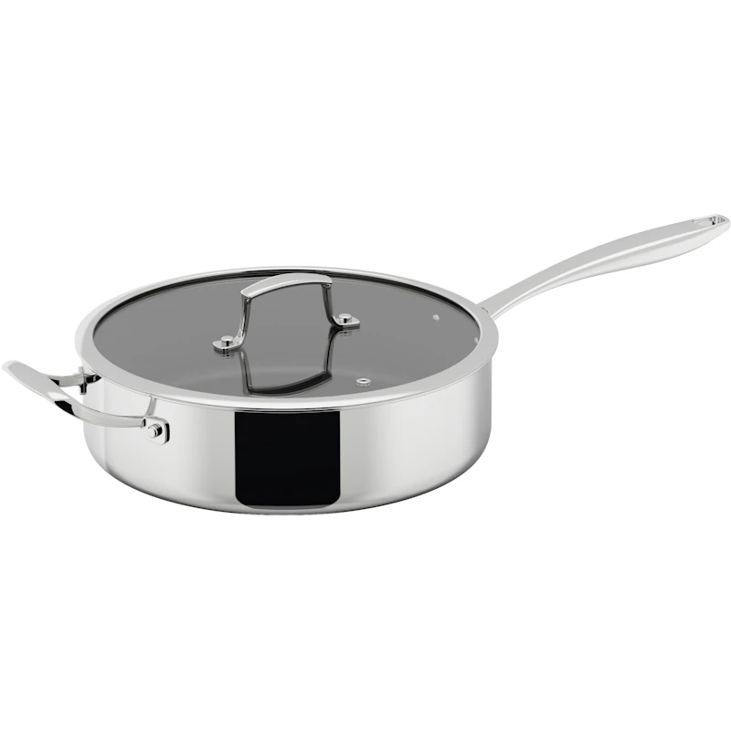 Trivence Sauté Pan With Glass Lid