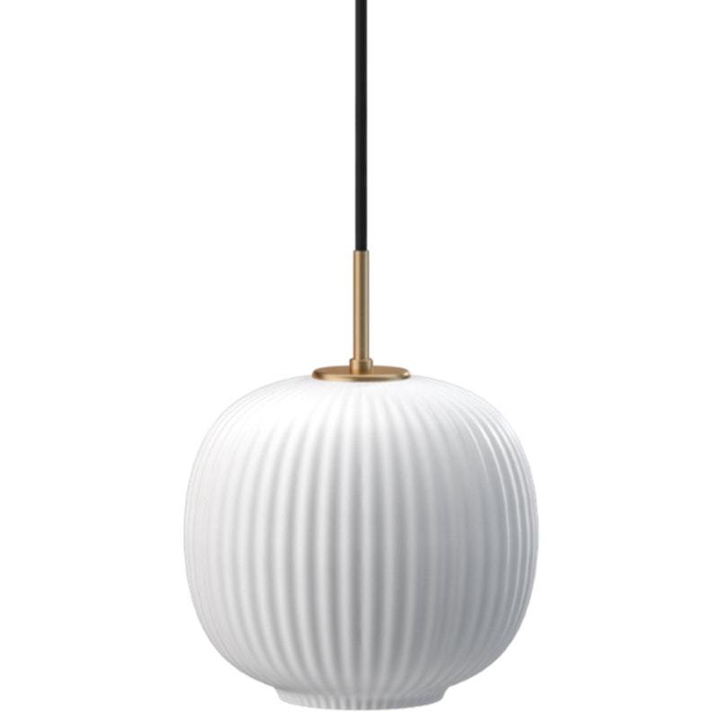 Vibra Pendant 18 cm, Opal White