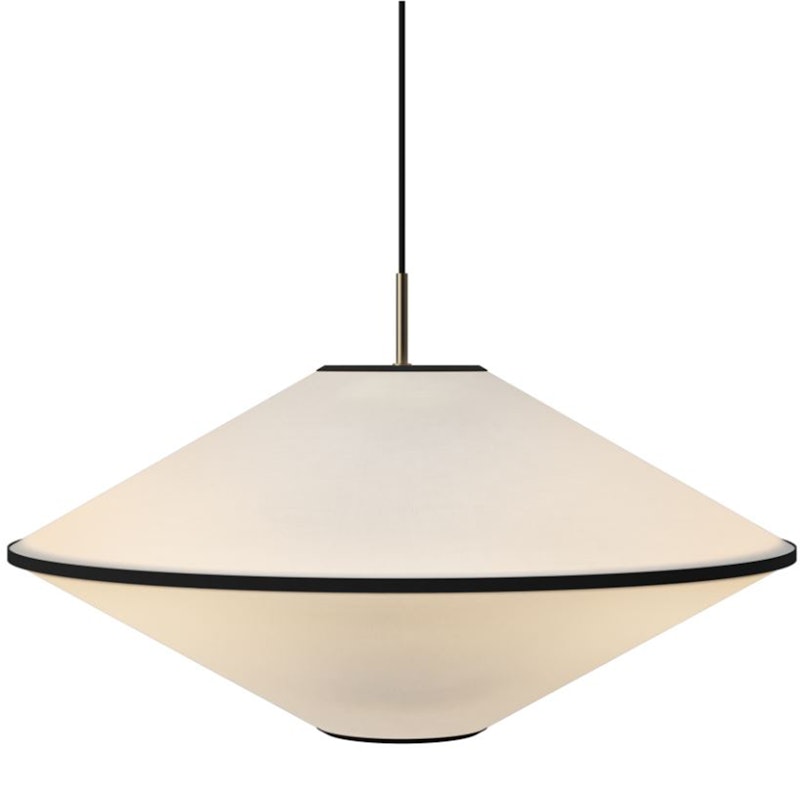 Tafta Pendant Ø65 cm, Black/Off-white