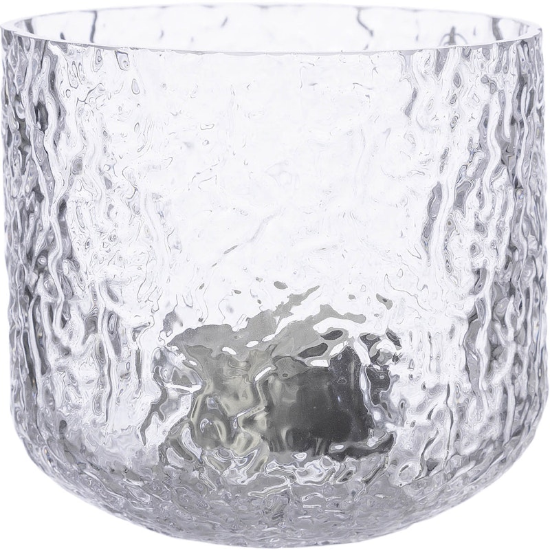 Candle Holder With Patterned Glass 9