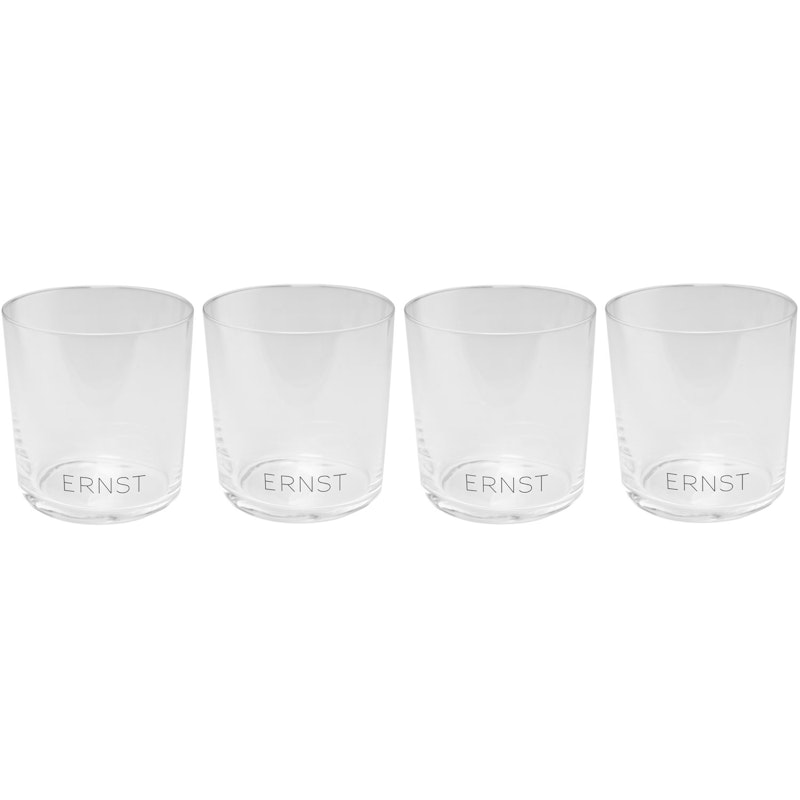 Ernst Drinking Glass 4-Pack, 37 cl