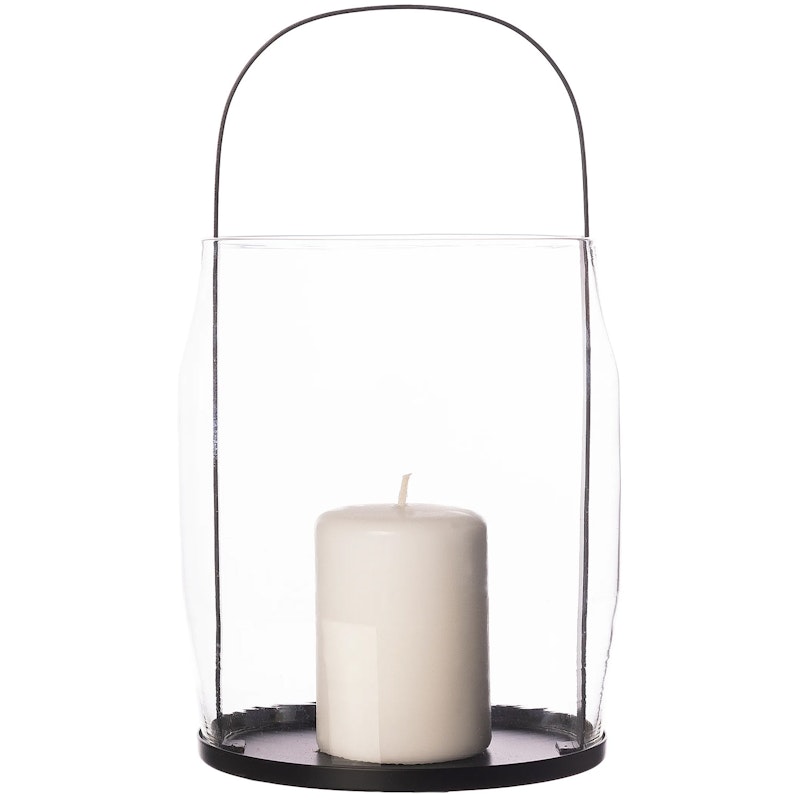 Candle Holder H30 cm, Black