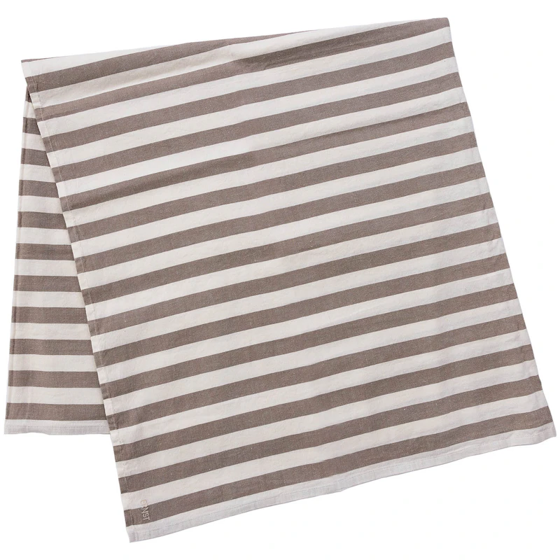 Table Cloth 145x300 cm, White/Mole