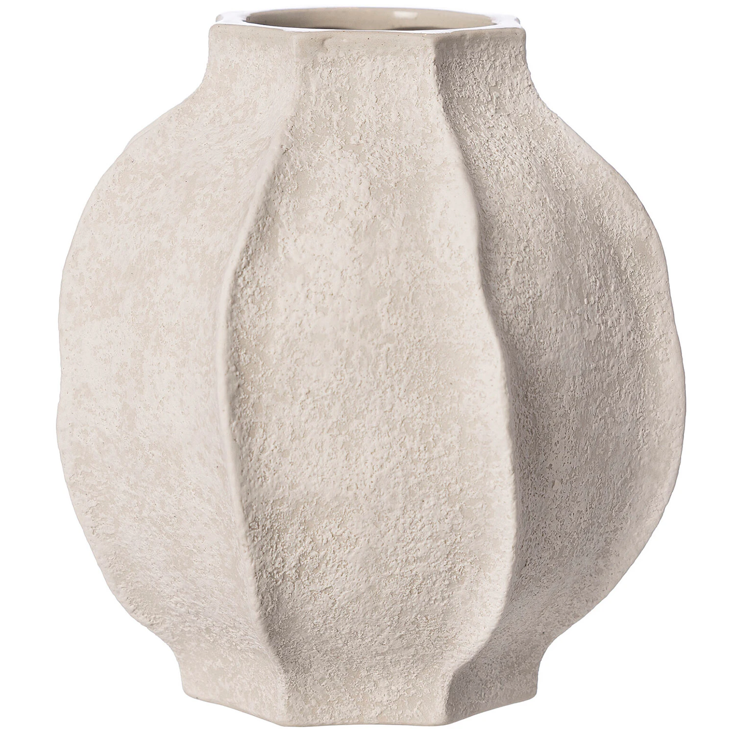 Vase 18 cm, Natural White from ERNST | RoyalDesign