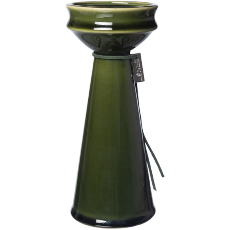 Vase Dark Green, 20 cm