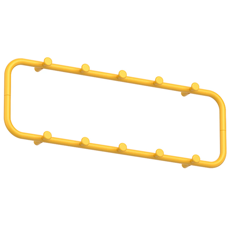 Classic Coat Rack Sun Yellow 60 cm