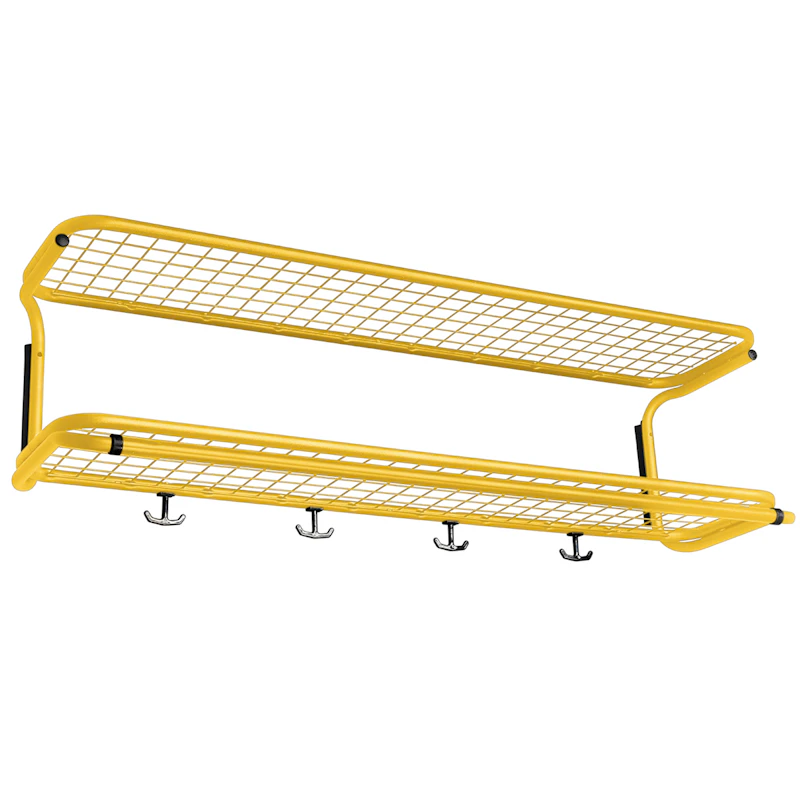 Classic Hat Rack Double Sun Yellow 60 cm