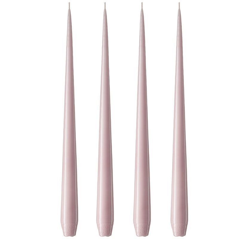Taper Candles 32 cm 4-pack, Soft Rose