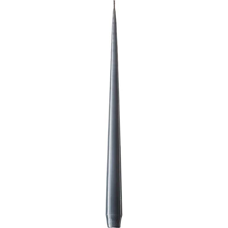 Taper Candles Lacquered 32 cm 12-pack, Dark Slate