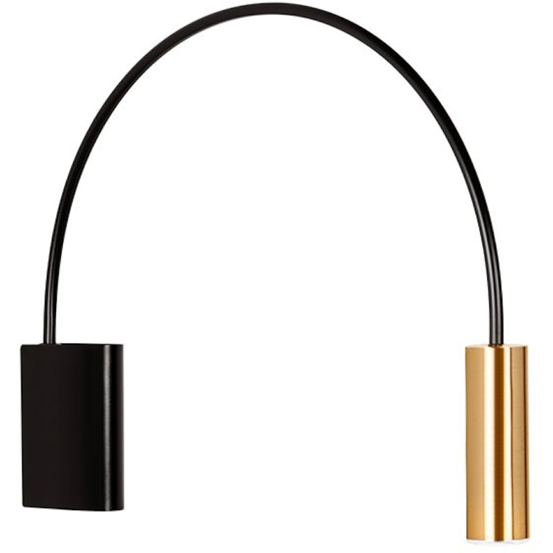 Volta A-3530 Wall Lamp, Black / Satin Gold