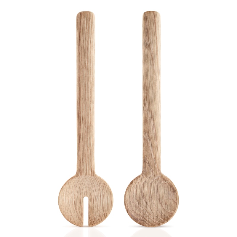 Salad Servers, Oak