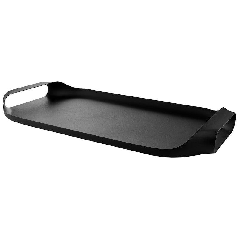 Serving Tray 25x43 cm, Black