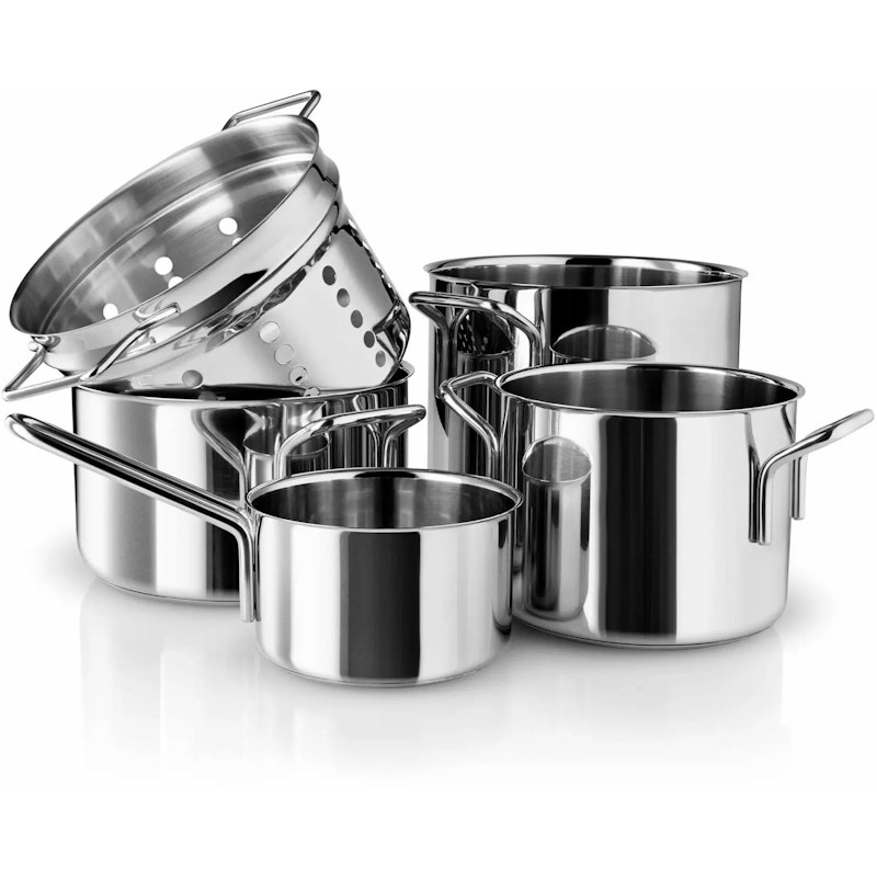 Stainless Steel Pot Set 5-pack