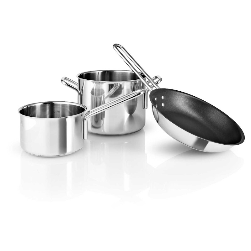 Start Set Sauce Pan & Frying Pan, 3 Pcs