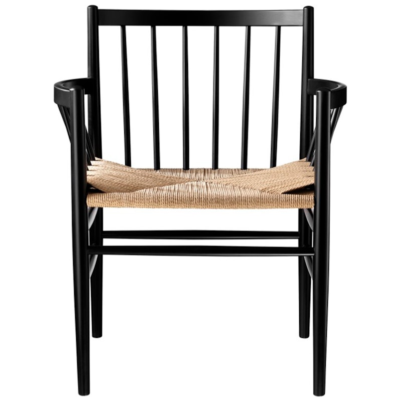 J81 Armchair, Black