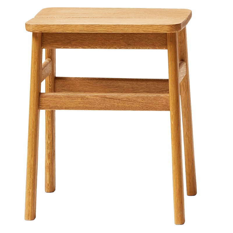 Angle Stool, Oak