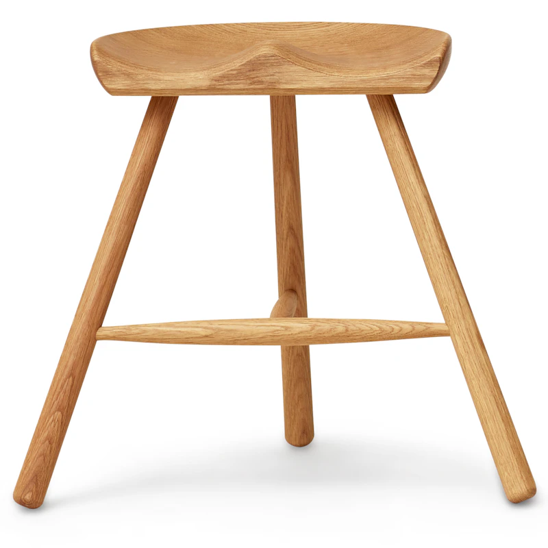 Shoemaker Chair No. 49 Stool, Oak