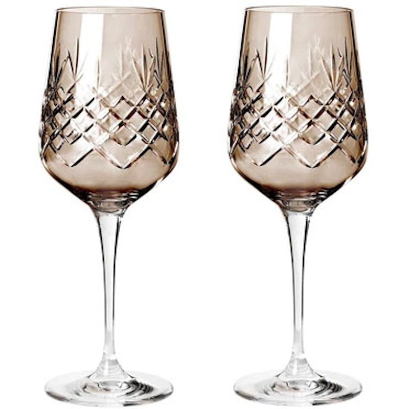 Crispy Madame White Wine Glass 35 cl 2-pack, Copal