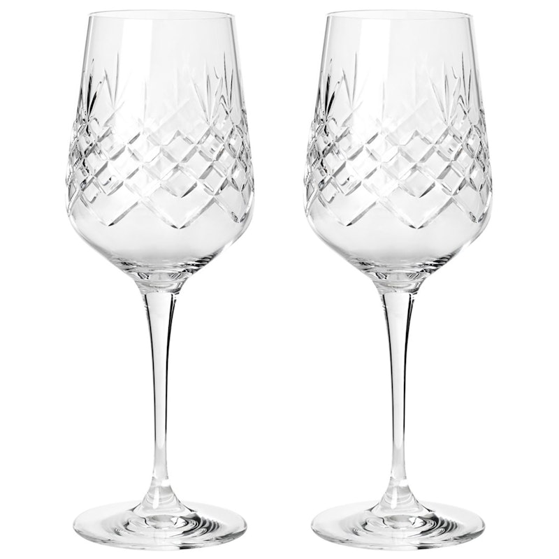 Crispy Monsieur Red Wine Glasses 45 cl 2-pack, Clear