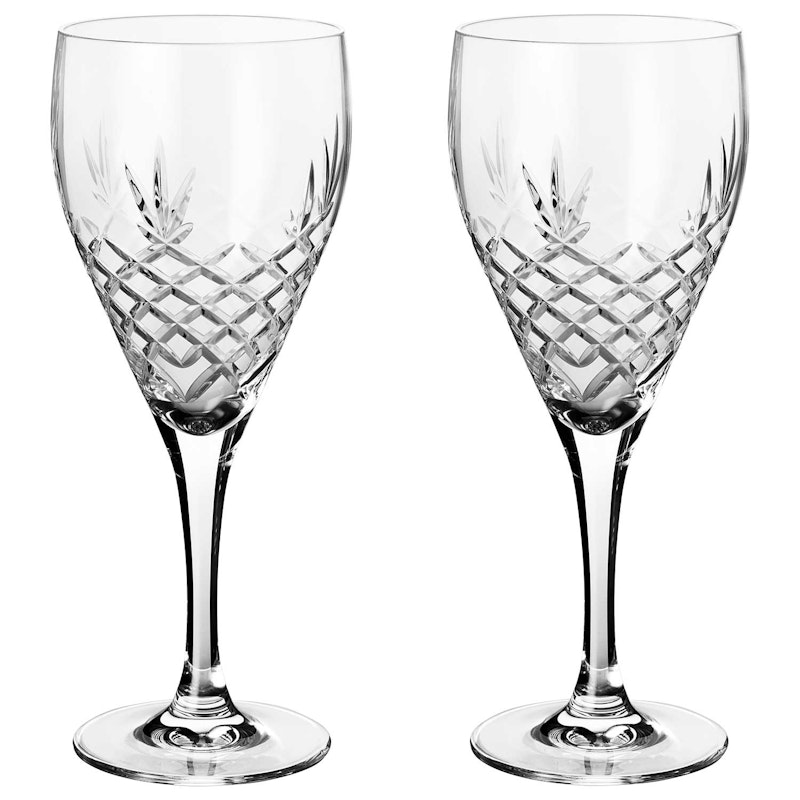 Crispy Red Wine Glass 35 cl, 2 Pcs