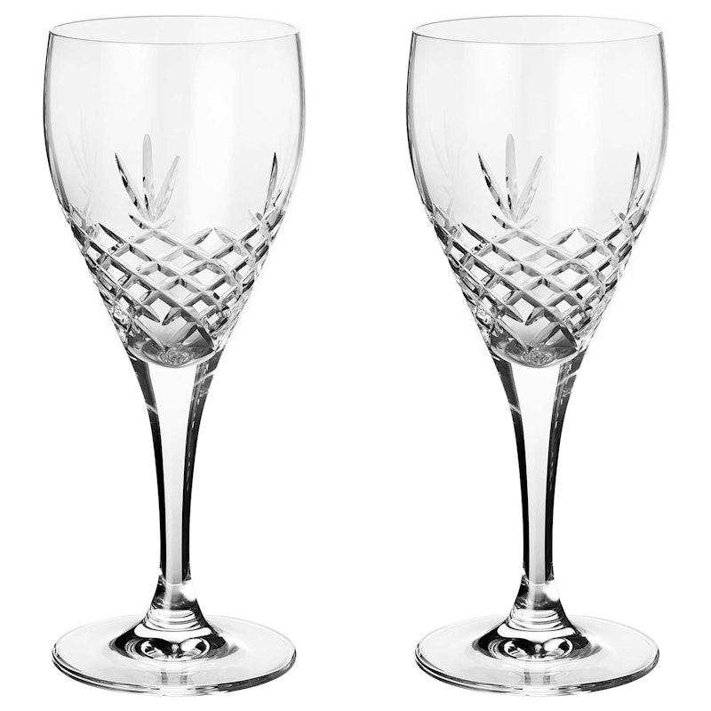Crispy White Wine Glass 25 cl, 2 Pcs
