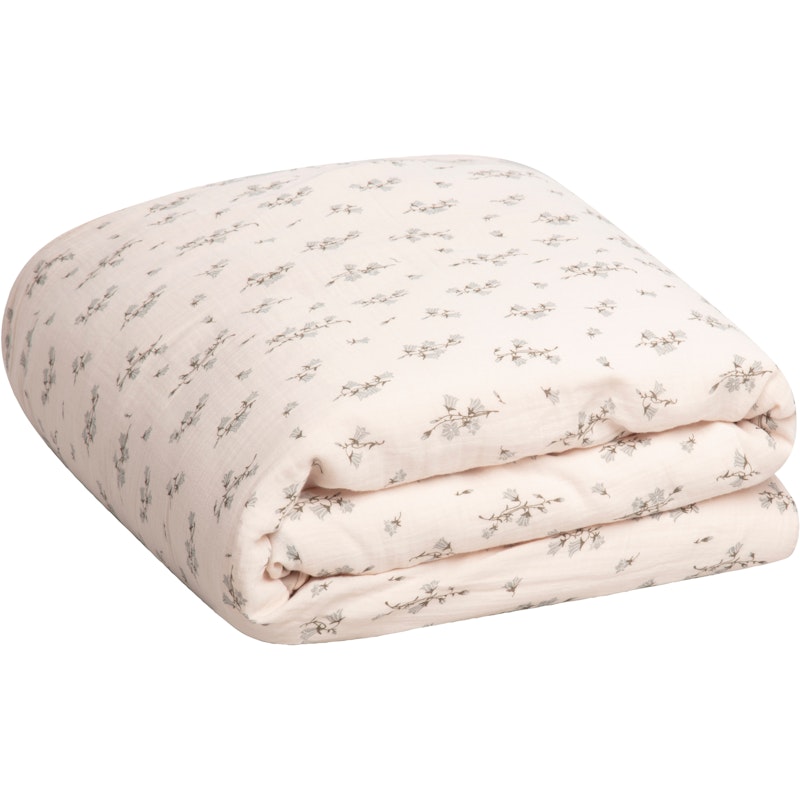 Bluebell Muslin Duvet Cover, 220x220 cm